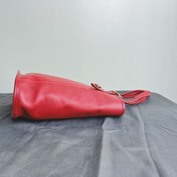 NEW! Coach vintage Legacy Large Shopper in Red 9090 - Picture 9 of 12